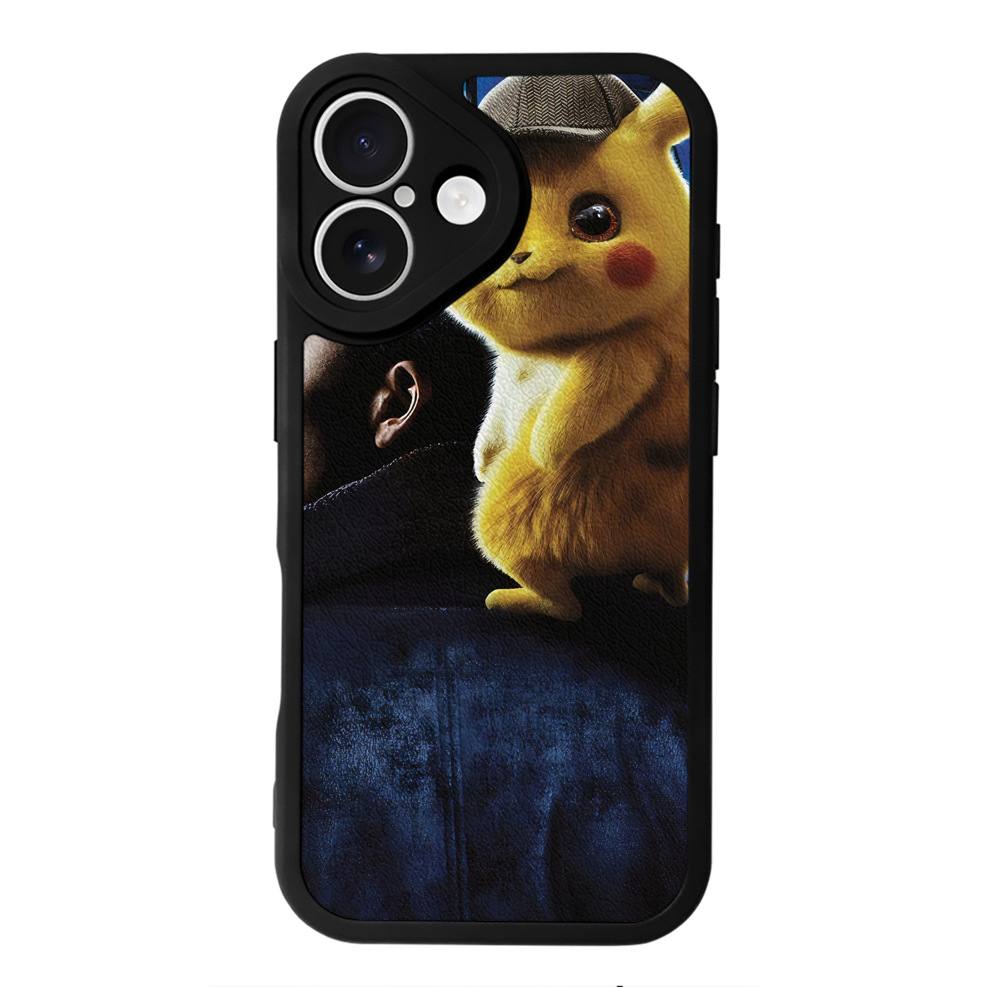 （画像用） ポケットモンスター Pokémon 【iPhone 16シリーズ対応】シリコンスマホケース（レザー調） 材質：シリコン